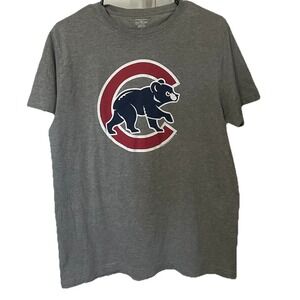 Chicago Cubs "Heritage" Men's L Gray Distressed Walking Cub By Wright & Ditson